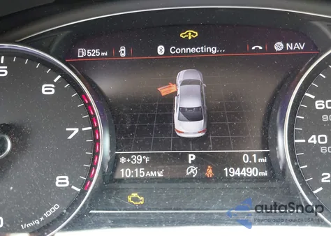 2014 Audi A8 L 3.0T из США, поврежденный, VIN WAURGAFD1EN003371